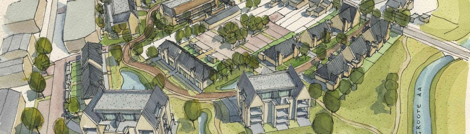 Schets Wilhelminapark Heeze Schets Wilhelminapark Heeze